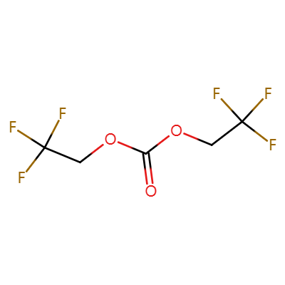 CAS:1513-87-7，bis(2,2,2-trifluoroethyl) carbonate，(DTFEC)