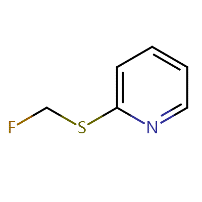 CAS:159831-89-7，[(Fluoromethyl)sulfanyl]pyridine