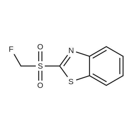 CAS:3189579-72-4，1,3-benzothiazol-2-yl fluoromethyl sulfone