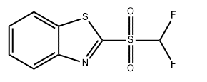 CAS:186204-66-0，二氟甲基(2-苯并噻唑基)砜